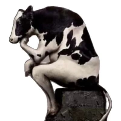 Cow🐄 thinking thumbnail