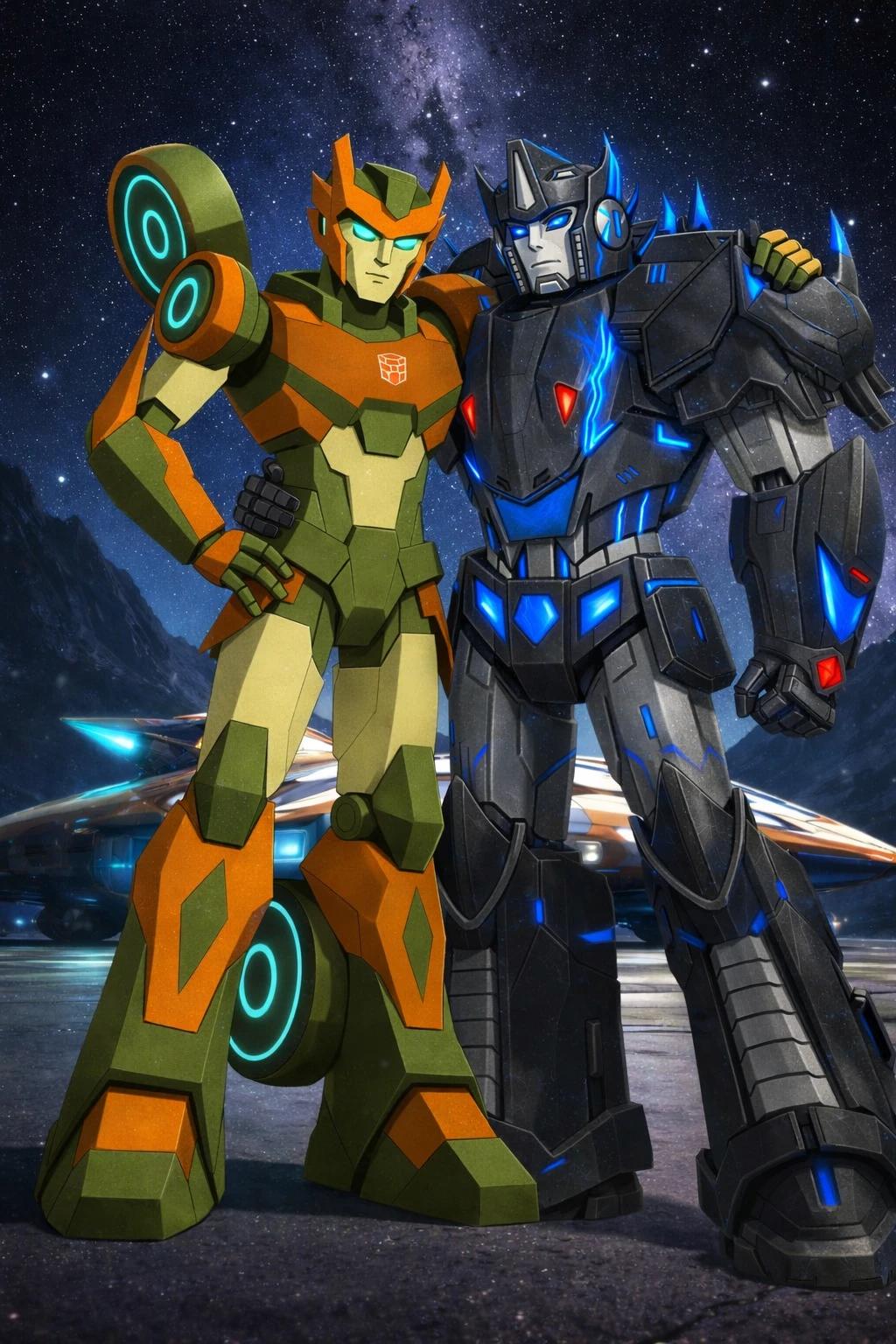 Vince and Bluestark. Siblings. They are not Autobots or Decepticons thumbnail