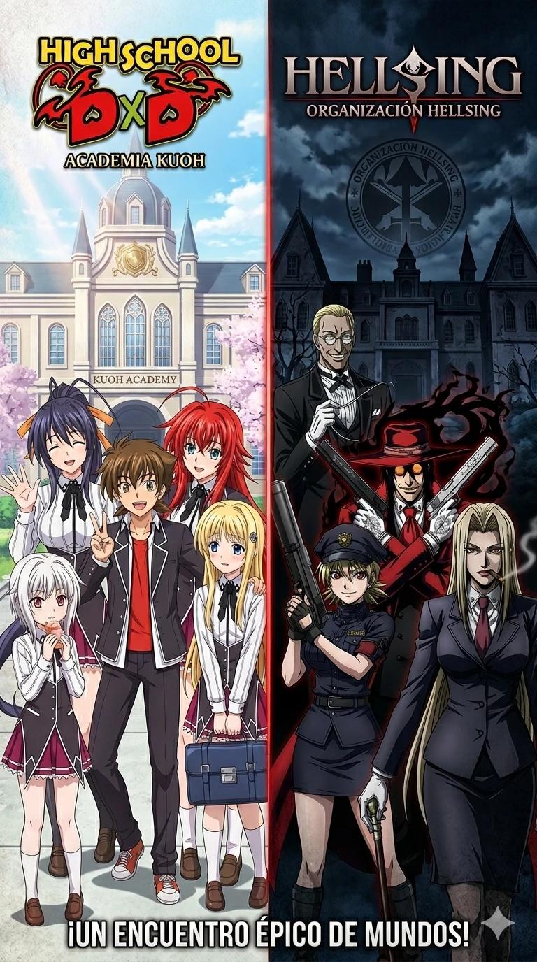 High School DxD X Hellsing -Union of Forces: Demons and Vampires thumbnail