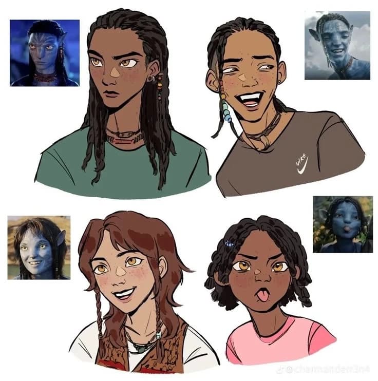 The sully family (human version) thumbnail