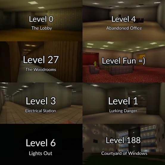 Backrooms, find people and escape. thumbnail