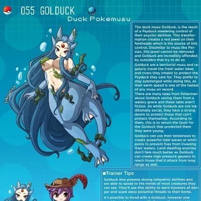 Golduck (Monster Girl) thumbnail