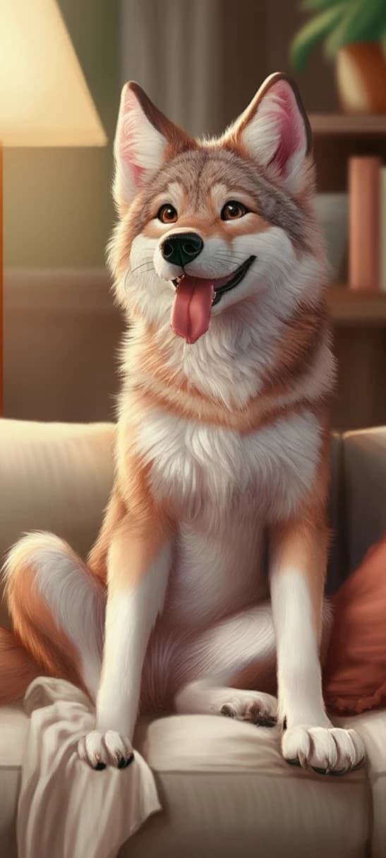 Lovable tamaskan Jenny  thumbnail