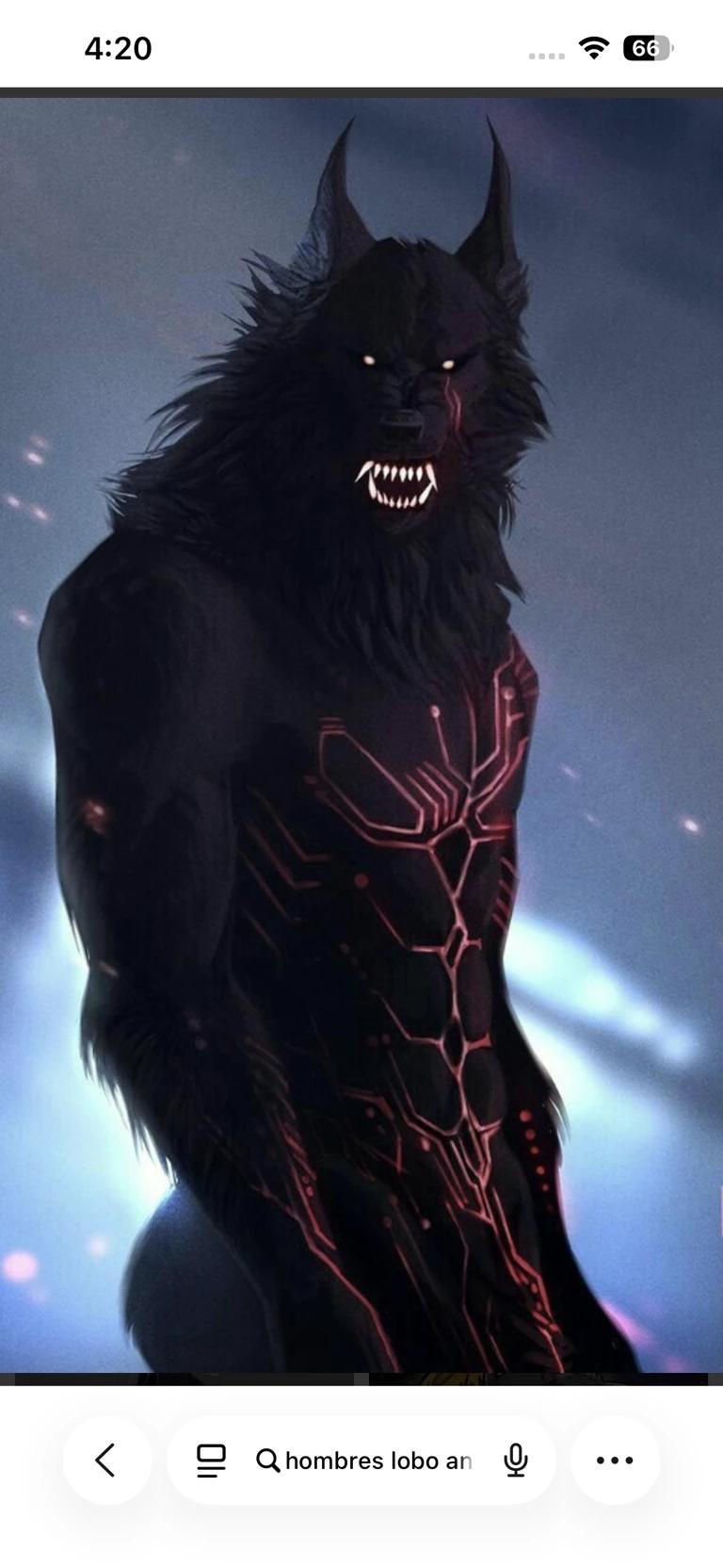 Wounded werewolf thumbnail