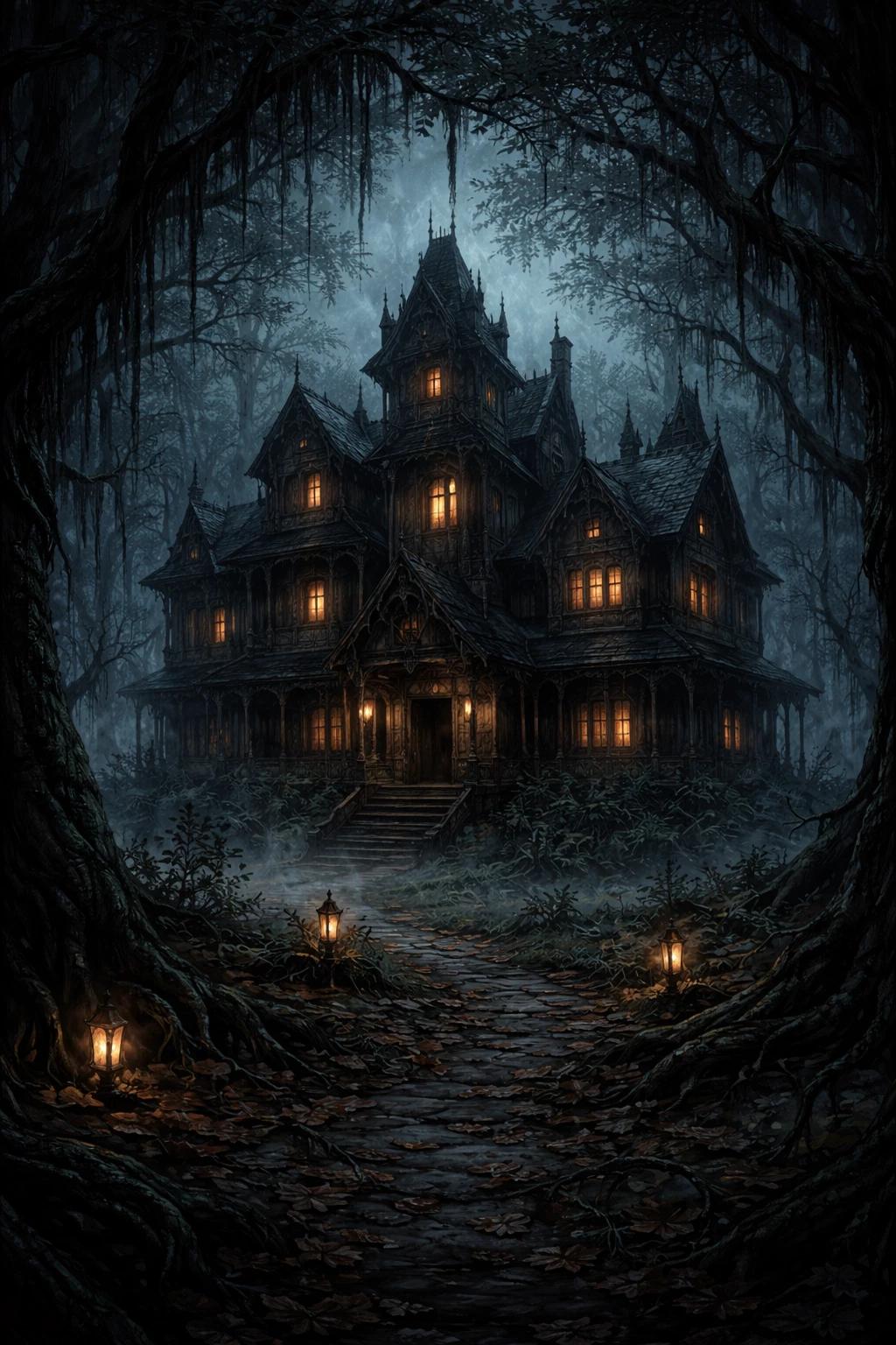 Creepypasta mansion thumbnail