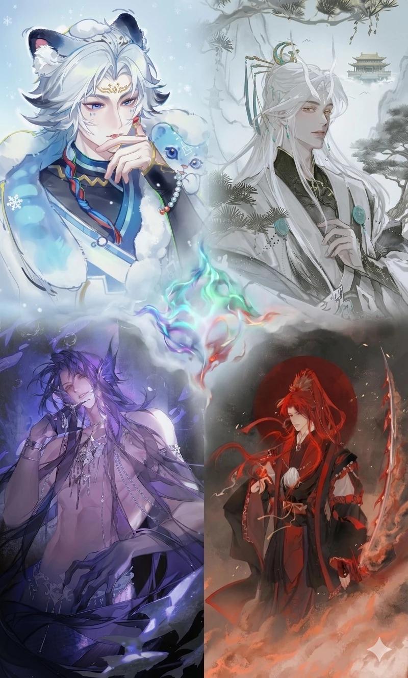 Bai Xue, Long Wei, Lan Jing and Feng Lian thumbnail