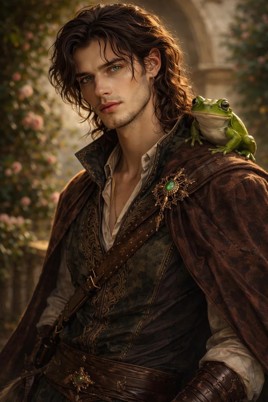 Leandros Octavian of the Shimmering Wetlands. 👑🐸 thumbnail