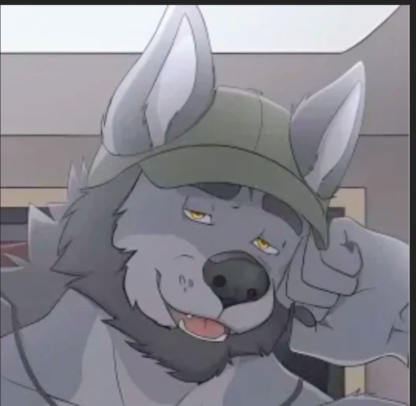 Michael the husky truck driver wolf (Furry Bara) thumbnail