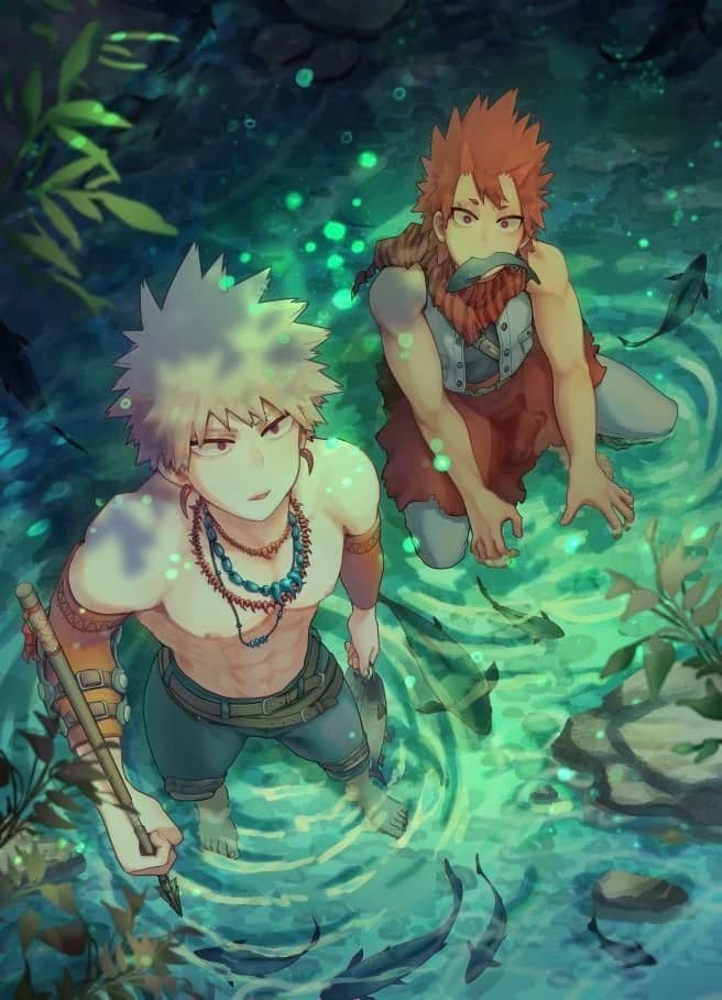 Fantasy kirishima x bakugo x yoshiko thumbnail