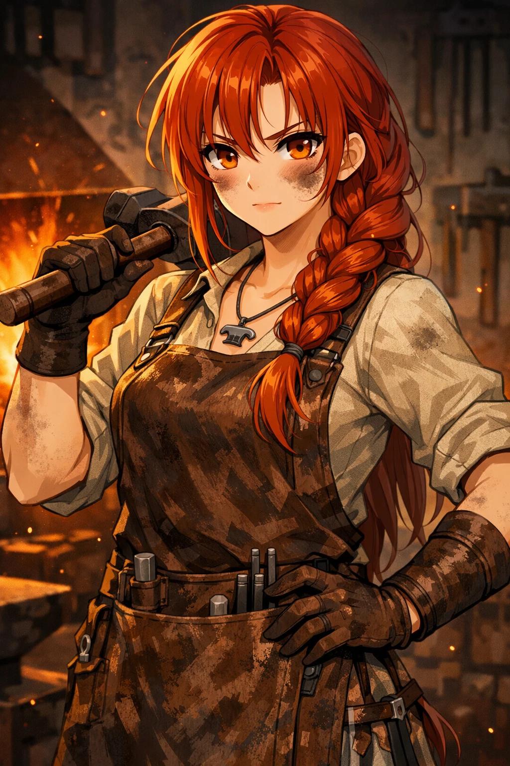 🔥 Elaria, the "Iron Flame" thumbnail