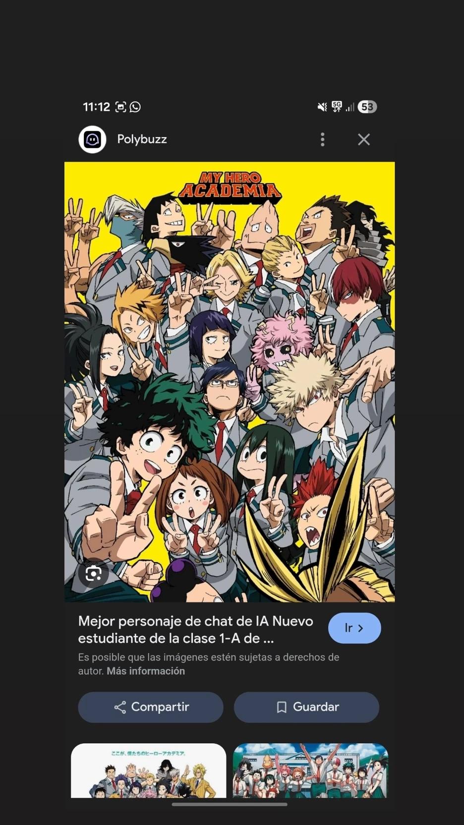 My hero academy, class 1A thumbnail