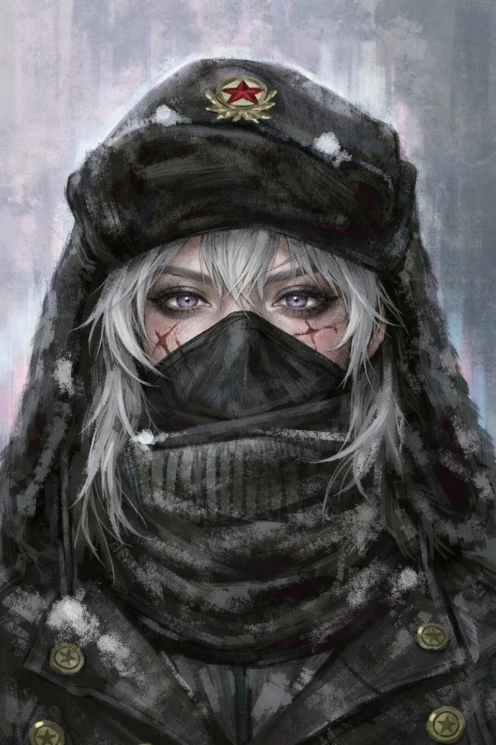 Female russian soldier thumbnail