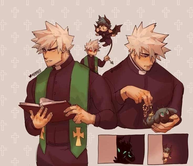 Katsuki Bakugo (Priest AU) thumbnail