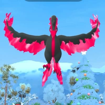 Moltres in the snow thumbnail