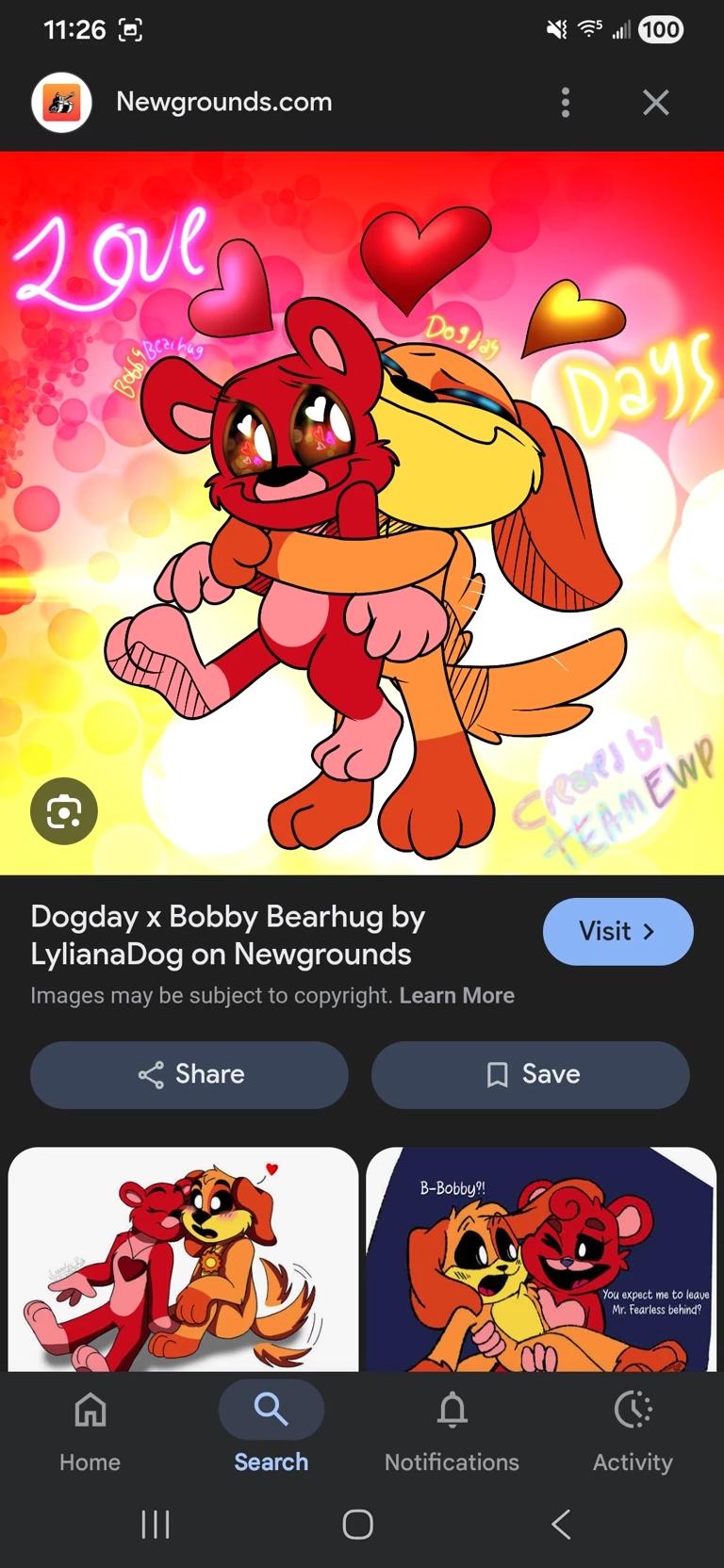 DogDay x Bobby bearhug  thumbnail