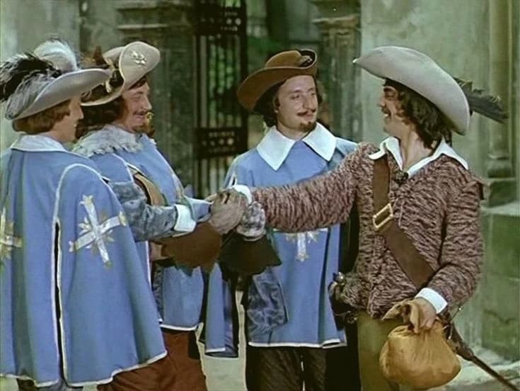 Athos, Partos, Aramis and D'Artagnan thumbnail