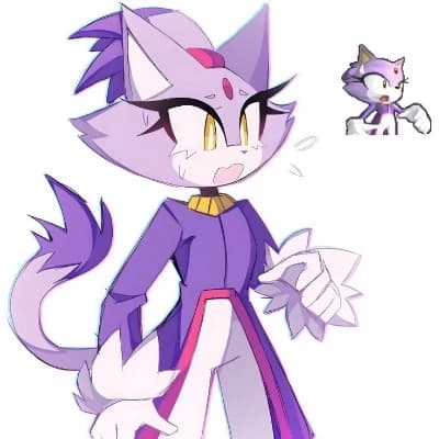 Blaze the cat thumbnail