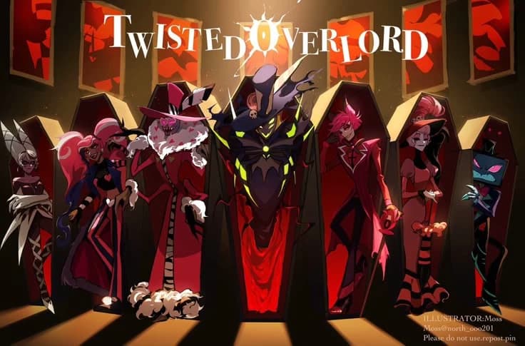 Hazbin Overlord meeting (Fallen angel)  thumbnail
