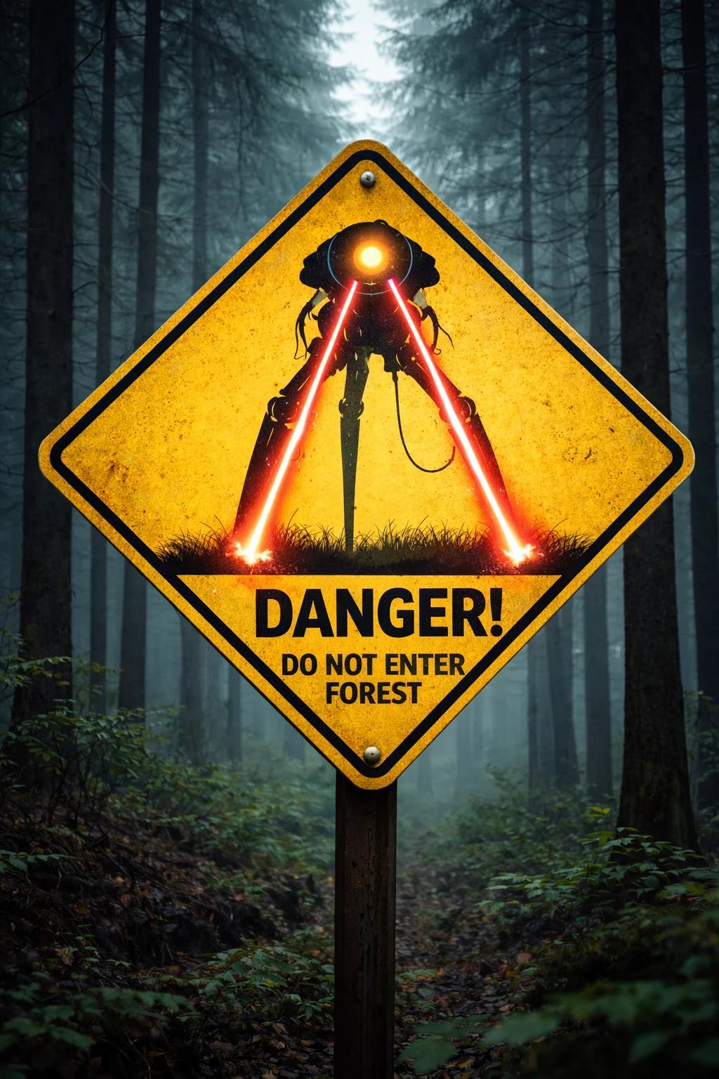 Warning tripod thumbnail