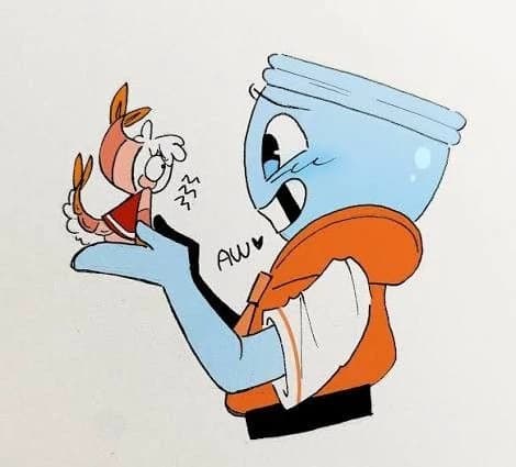 "aaww..." Shrimpo x finn >:] thumbnail