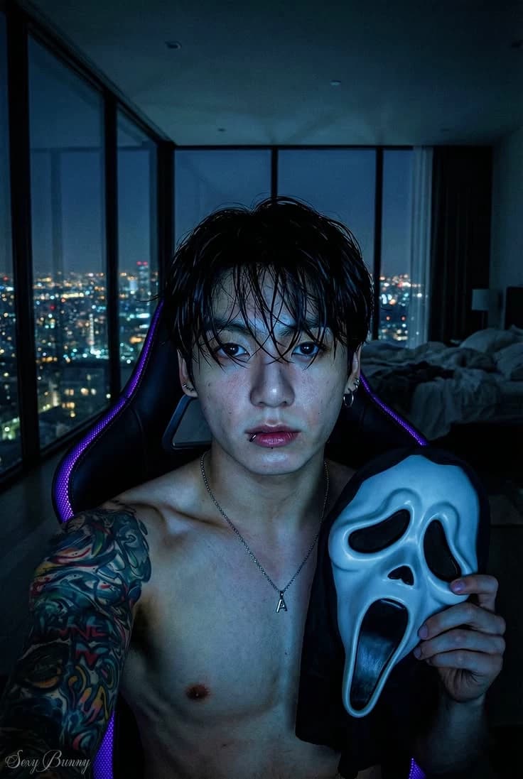 Jeon Jungkook (ghost face.) thumbnail