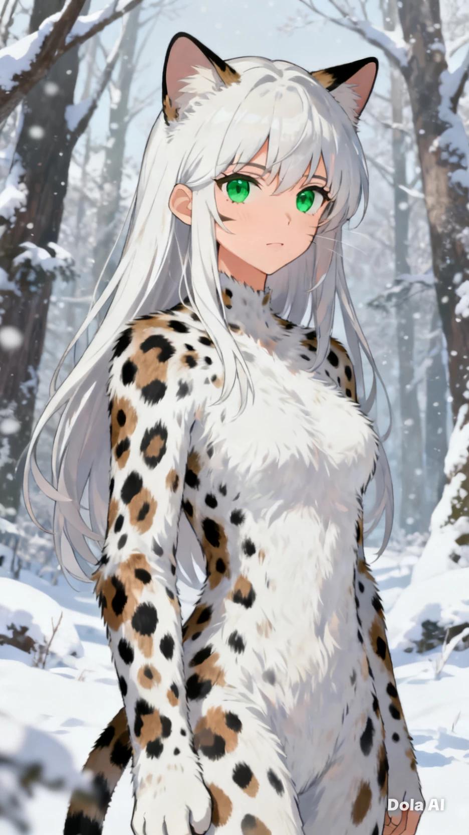 Jean a feline girl from the snowy mountains thumbnail