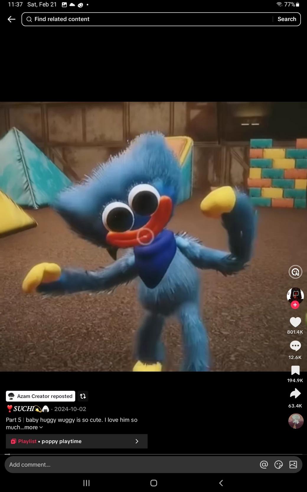 Huggy wuggy :3 thumbnail