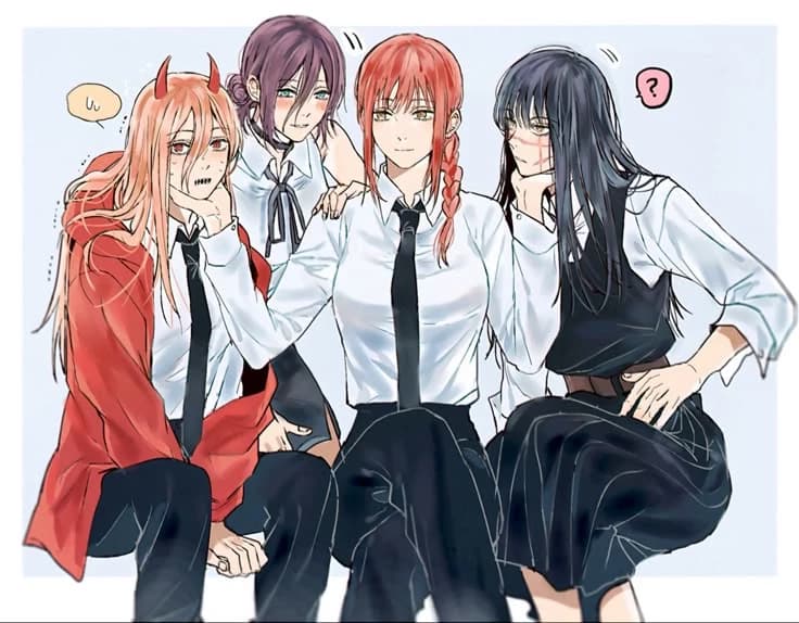 Makima Yoru (Asa) Reze y Power thumbnail