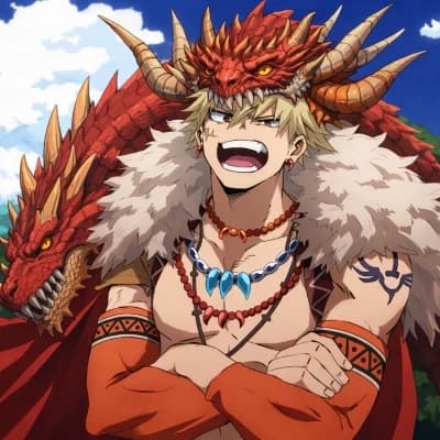 Bakugo Katsuki (Barbarian Dragon King) thumbnail