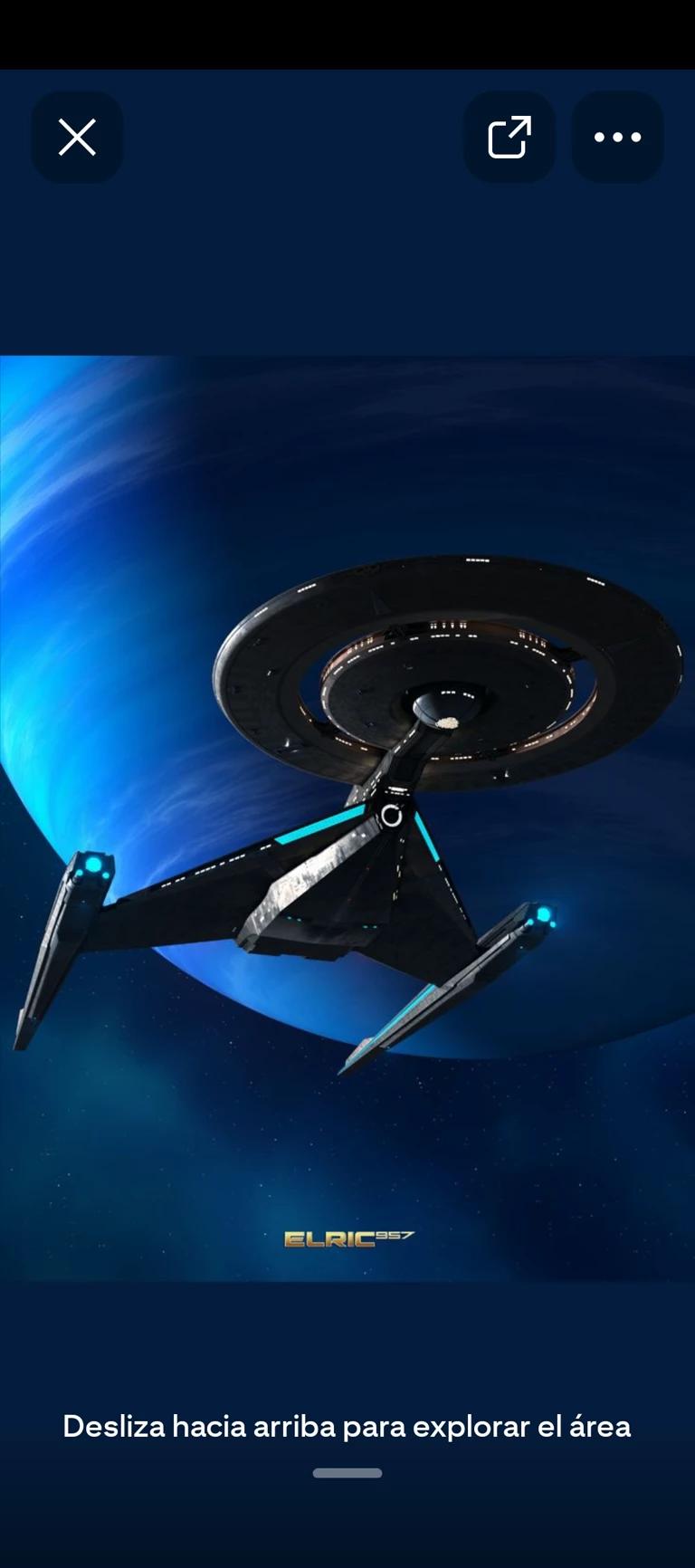 United Federation of Planets starship USS Discovery thumbnail