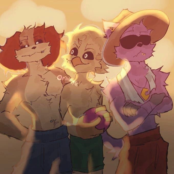 Catnap and kikenchiken and dogday thumbnail