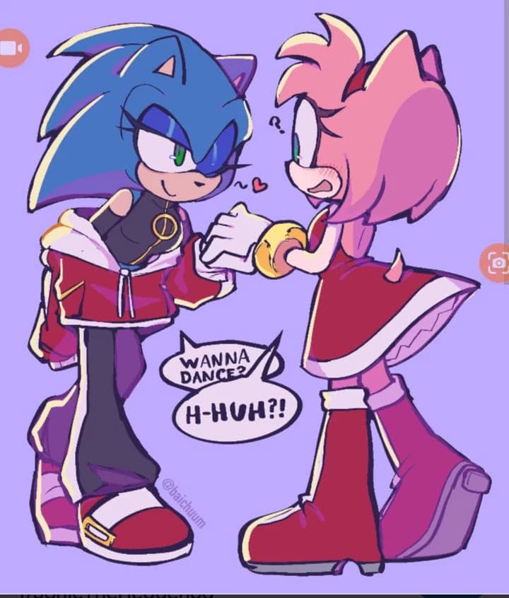 Sonica and Amy Rose thumbnail