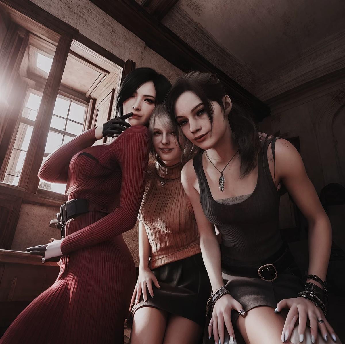 Ada Wong, Ashley Graham e Claire Redfield thumbnail