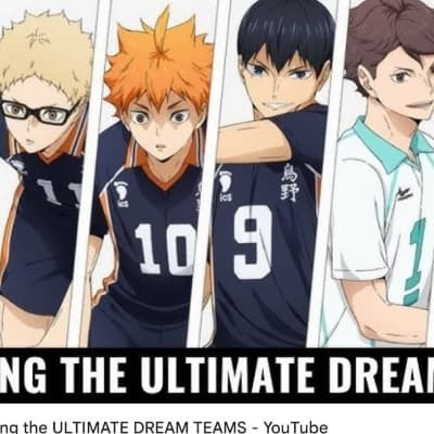 Mixed teams and your teamed up with tsukishima,okiwa,kageyama and hinata?! thumbnail