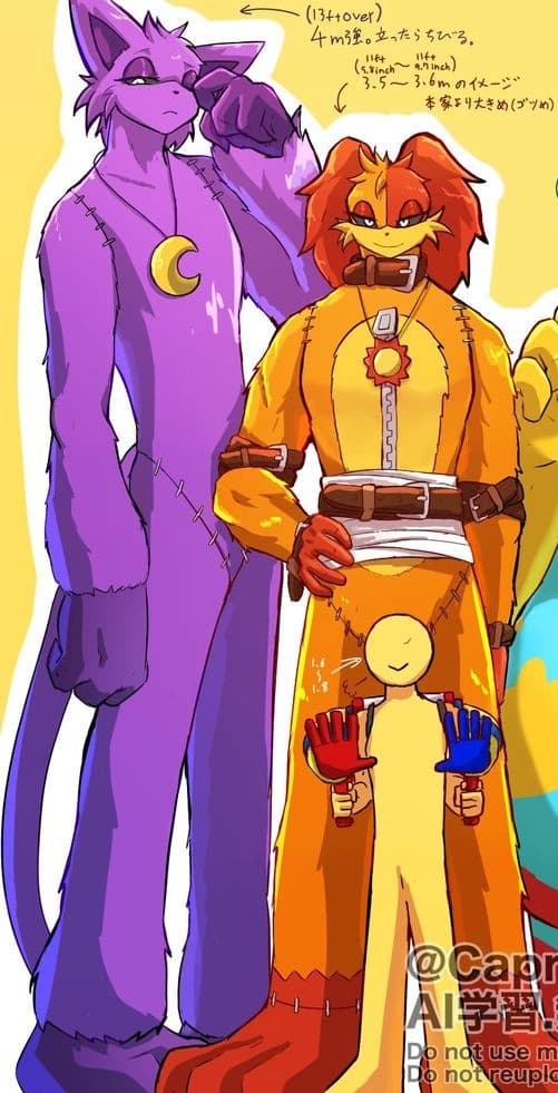 🧡dog day x cat nap💜 thumbnail