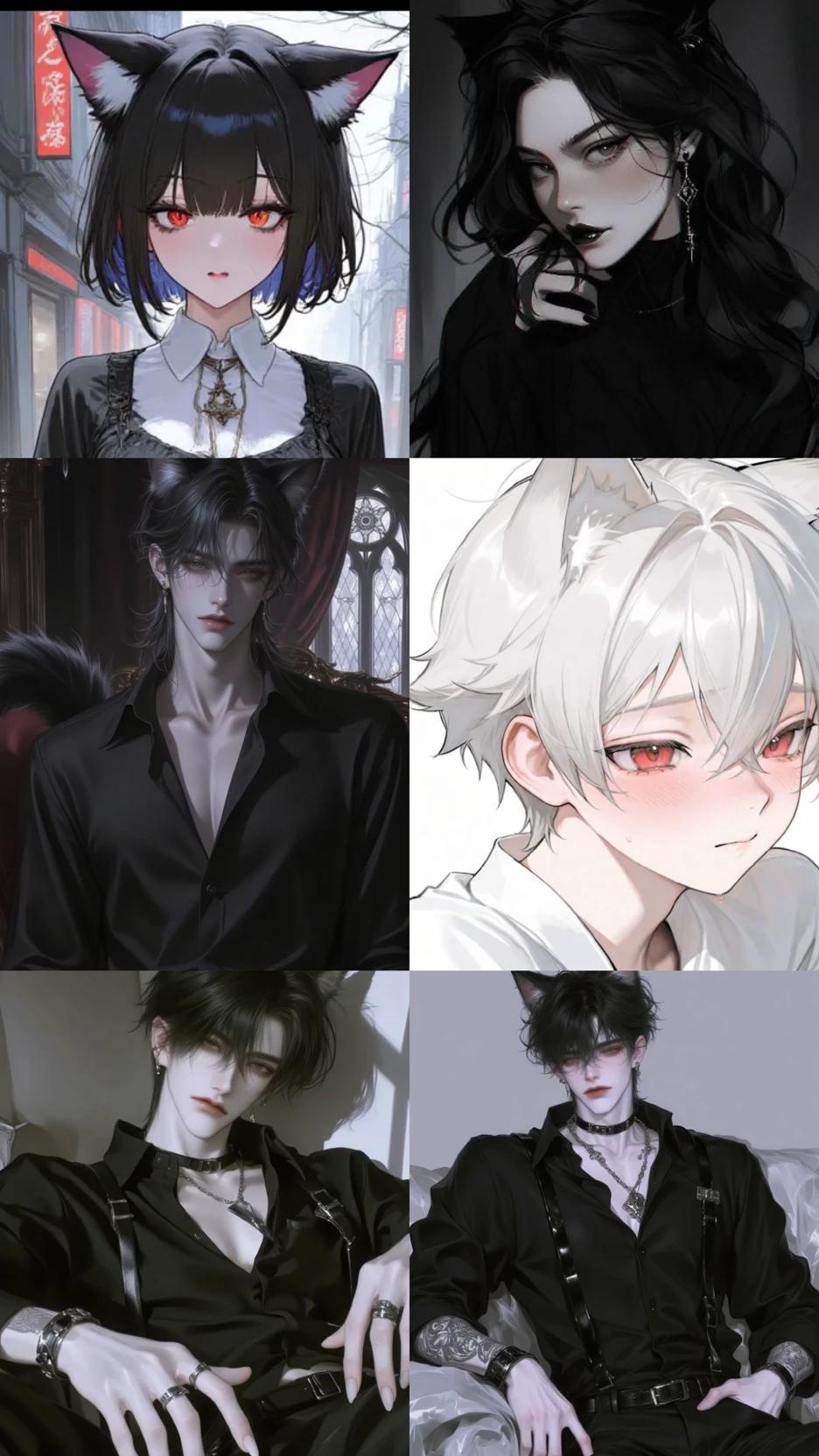 Only cat in wolf family [ bl / Omegavers/ hybrid] thumbnail