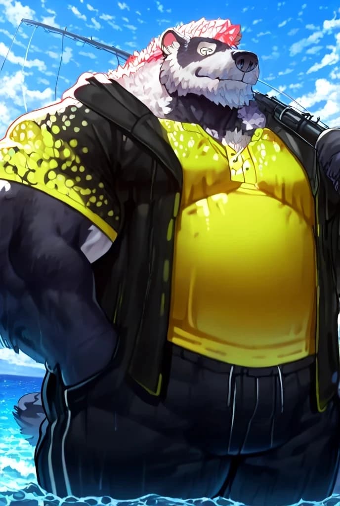 Dwade | Chubby male furry fisherman  thumbnail