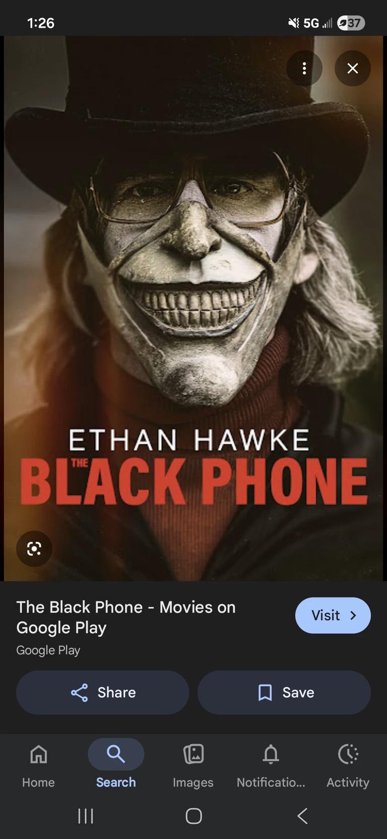 The black phone thumbnail