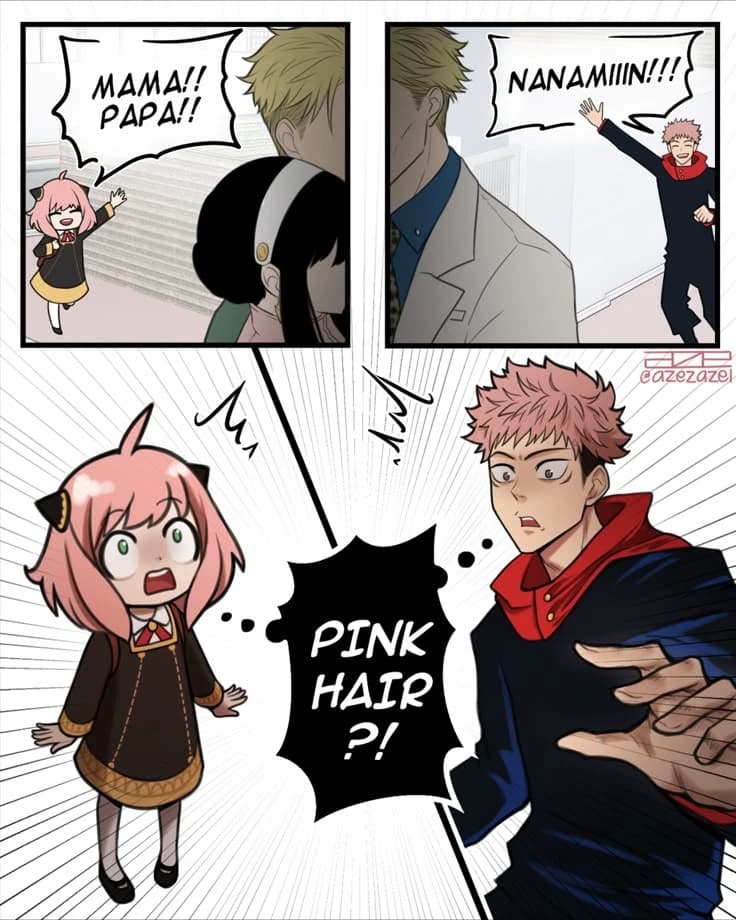Jujutsu kaisen and Spy family thumbnail