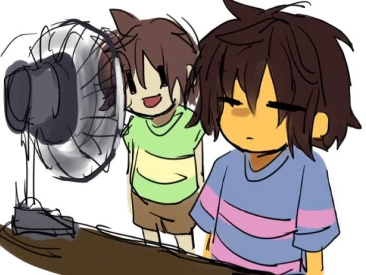 Frisk and Chara thumbnail