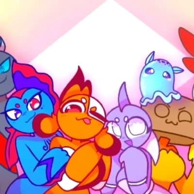 Someone fishy,the whole group of friends thumbnail