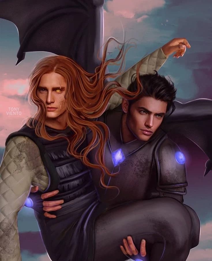 Azriel and Lucien (bot c.ia @Moonlight_dr3amer) thumbnail