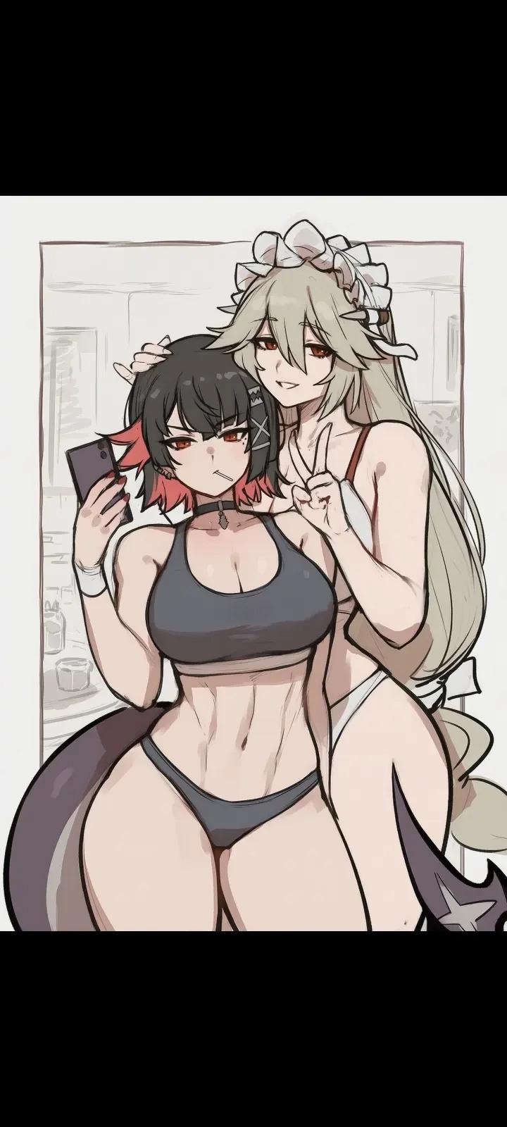 Ellen and Alexandrina. thumbnail