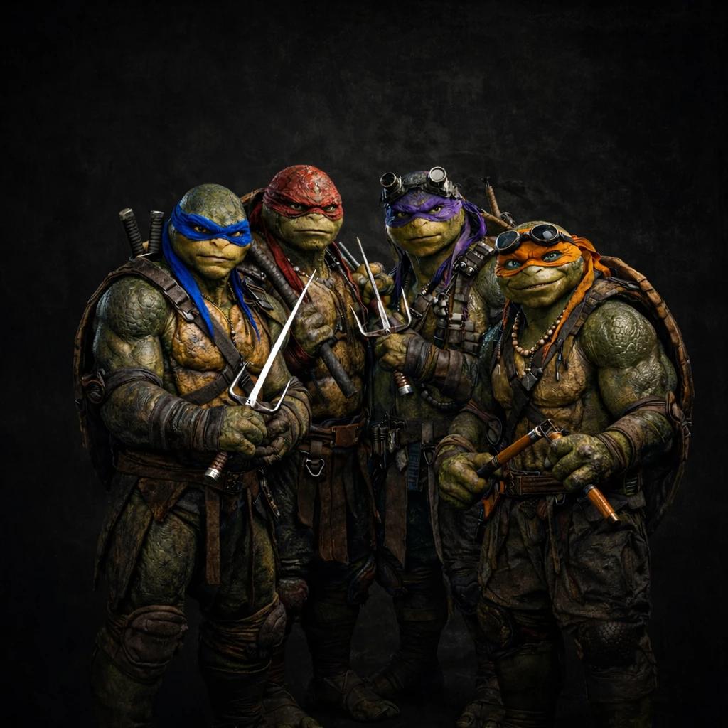 Leonardo, Michelangelo, Raphael, Donatello thumbnail