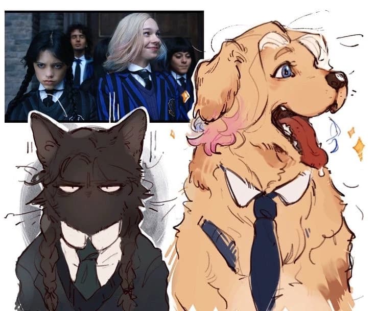 Wandinha Adams •° meow thumbnail