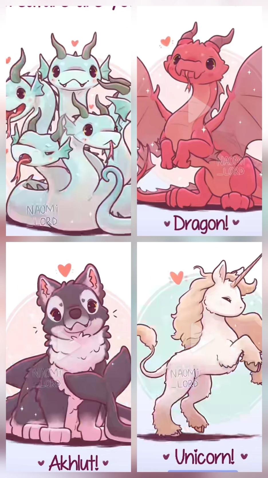 Hydra,drache,akhult,Einhorn thumbnail