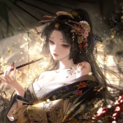 The courtesans are beautiful and command high prices to drink tea thumbnail