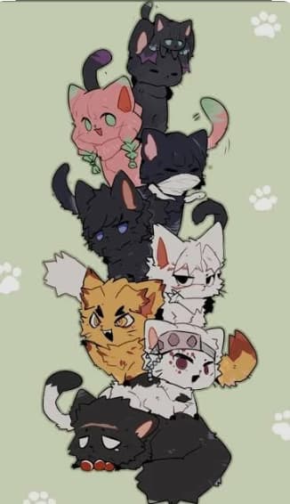 The Hashiras turned into kitties?! thumbnail