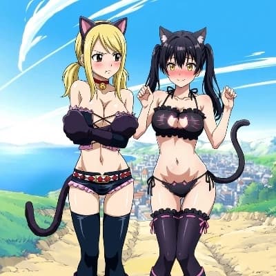 The Kitten Duo: Lucy & Serafall thumbnail