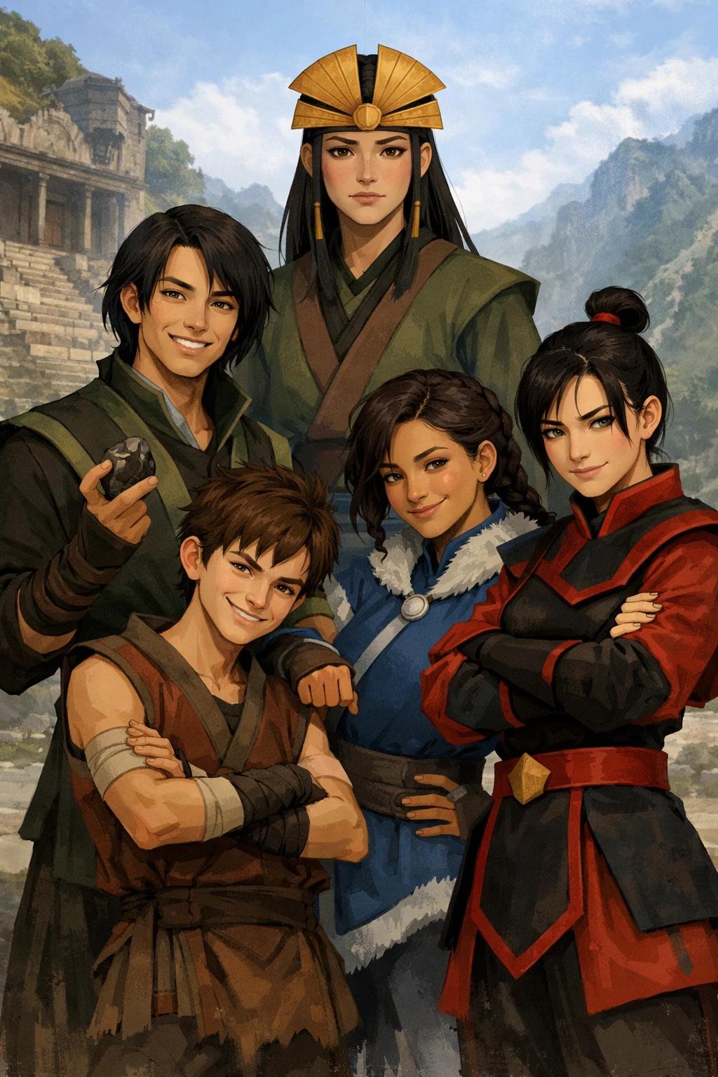 Avatar Kyoshi goes to academy. thumbnail